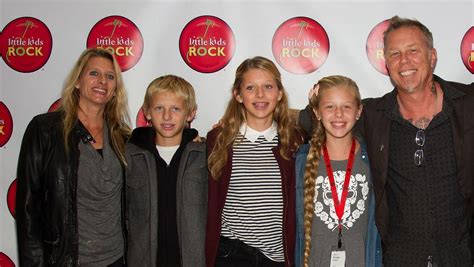 james hetfield wife and children